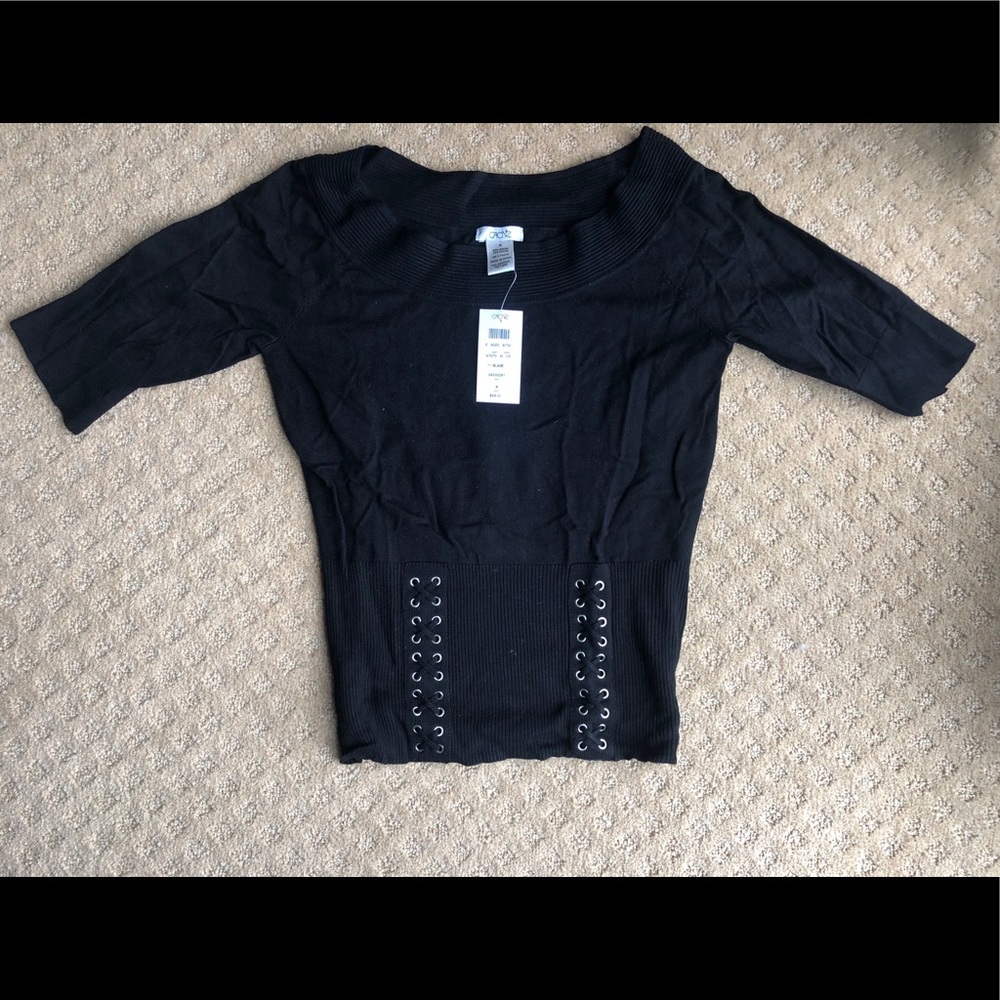 Cache mid sleeve shirt